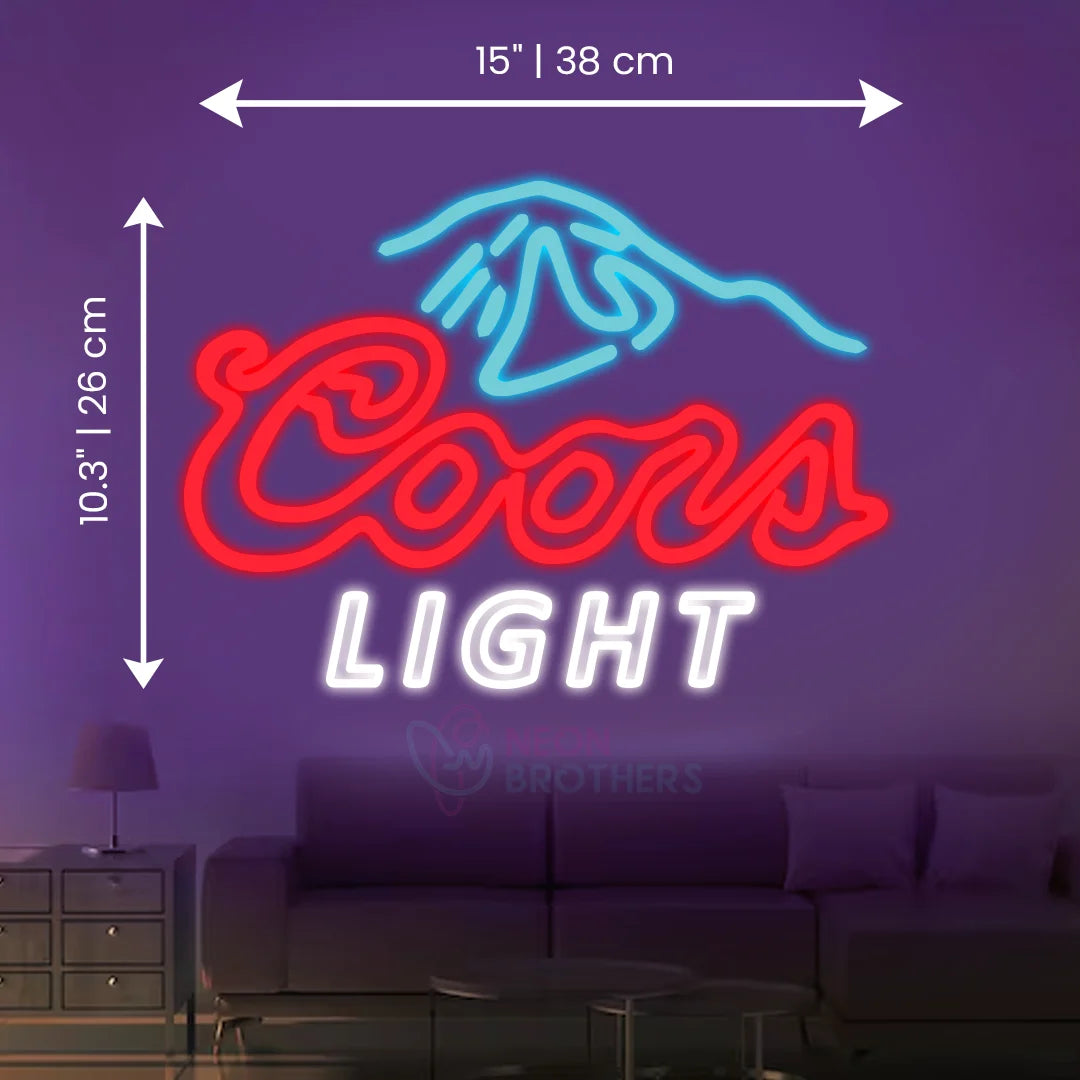 Coors Light - Led Neon Sign