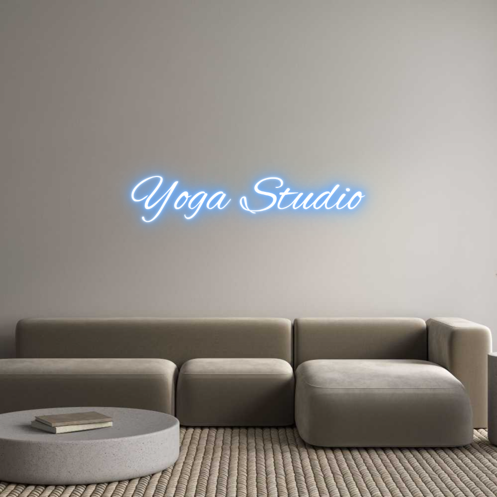 Custom Neon: Yoga Studio