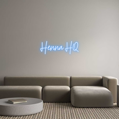 Custom Neon: Henna HQ