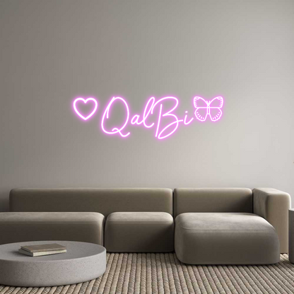 Custom Neon: QalBi