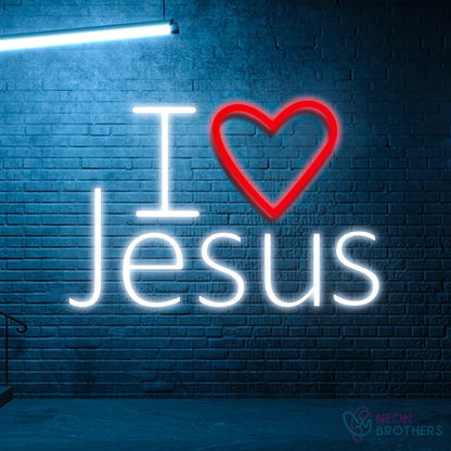 I Love Jesus - Neon Sign