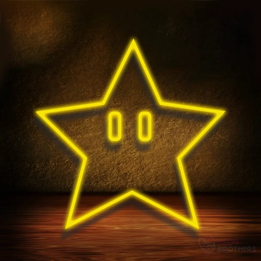 Star - Neon Sign