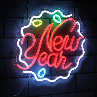 New year Neon Sign