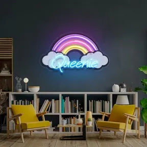 Rainbow Neon Sign – A Colorful Glow for Kids & Celebrations