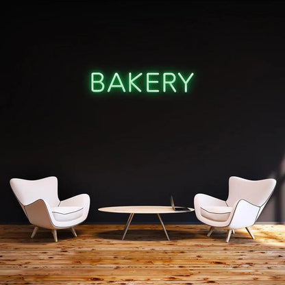 BAKERY - LED NEON SIGN-Neonsigns-45 x 90 cm-Green-No thanks-Neon Brothers