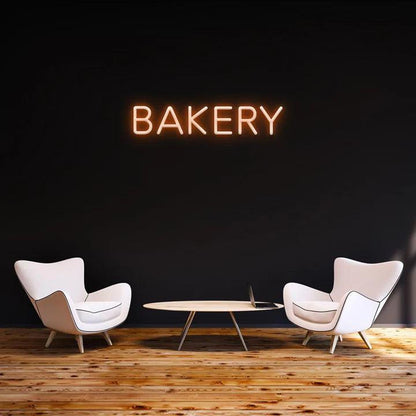 BAKERY - LED NEON SIGN-Neonsigns-45 x 90 cm-Orange-No thanks-Neon Brothers