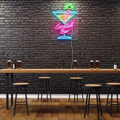 COCKTAIL GLASS NEON LIGHT-Neonsigns-Neon Brothers