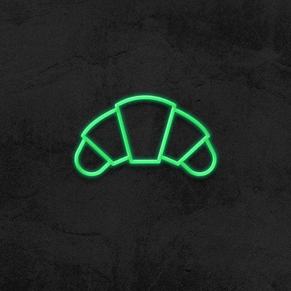 CROISSANT - LED NEON SIGN-Neonsigns-45 x 105 cm-Green-Neon Brothers