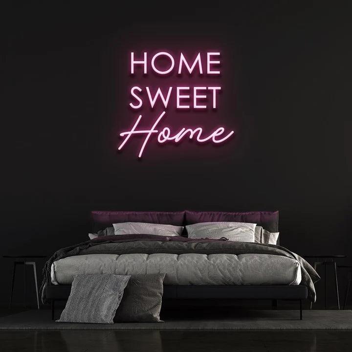 HOME SWEET HOME - LED NEON SIGN-Neonsigns-45 x 90 cm-Pink-Neon Brothers