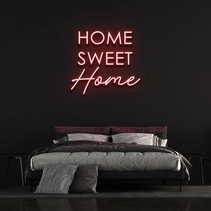 HOME SWEET HOME - LED NEON SIGN-Neonsigns-45 x 90 cm-Red-Neon Brothers