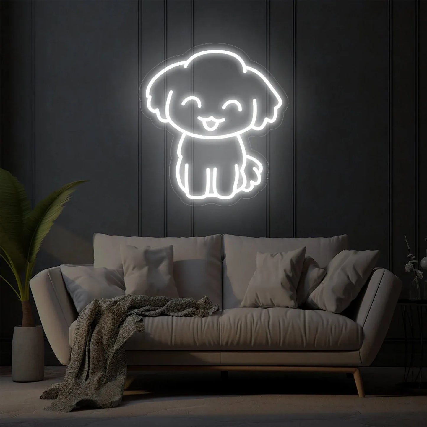 Pet Dog Neon Sign – A Heartwarming Tribute to Man’s Best Friend