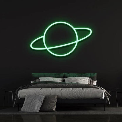 PLANET - LED NEON SIGN-Neonsigns-Green-60 x 120 cm-Neon Brothers