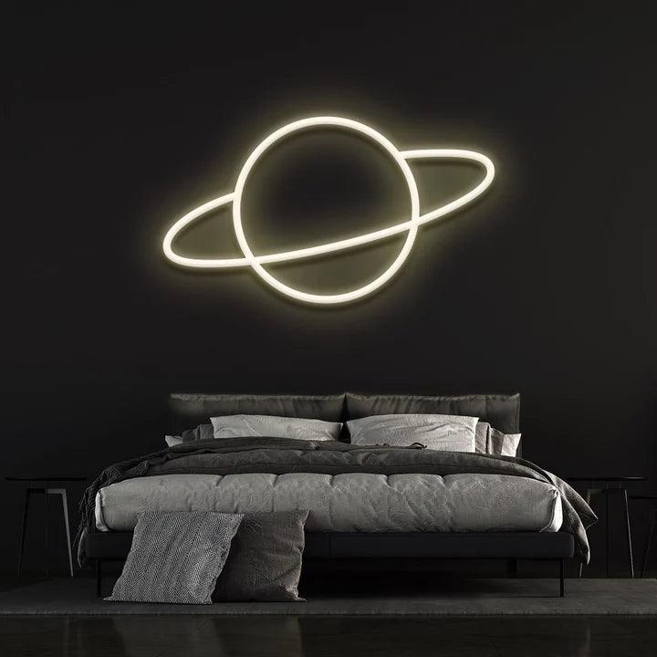 PLANET - LED NEON SIGN-Neonsigns-white-60 x 120 cm-Neon Brothers