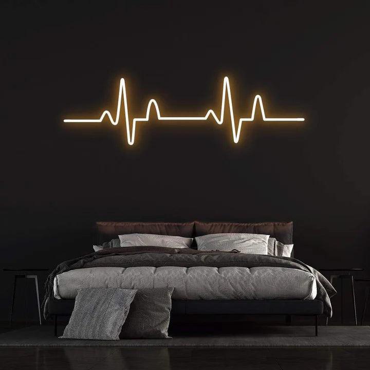 PULSE - LED NEON SIGN-Neonsigns-60 x 120 cm-Orange-Neon Brothers