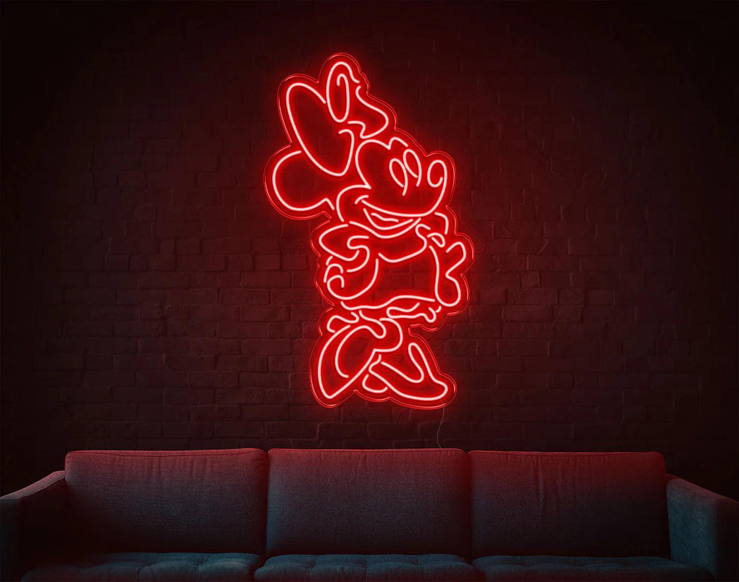 Mini Mouse LED Neon Sign!-Neonsigns-45 x 105 cm-Red-Indoor-Neon Brothers