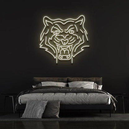 TIGER - LED NEON SIGN-Neonsigns-45 x 90 cm-Warm White-Neon Brothers