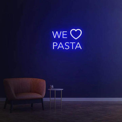 We Love Pasta - LED Neon Sign-Neonsigns-Neon Brothers